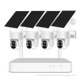 EseeCloud 4CH 4MP WiFi NVR Wireless Solar Camera CCTV Kit